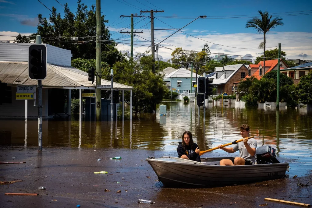 East Coast Of Australia Hit With Catastrophic Rain Bomb - The Stork