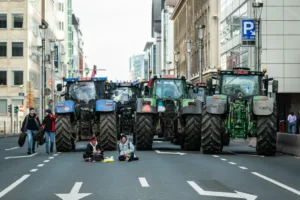 Why are Tractors and Farmers taking over the Streets of Brussels?